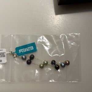 Elegant Multicolor Pearl Drop bracelet